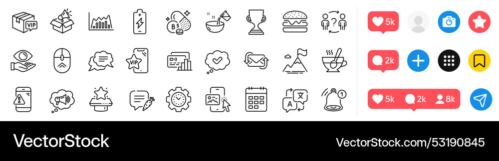 Translate chat bubble and warning message line Translate chat bubble and warning message line vector image