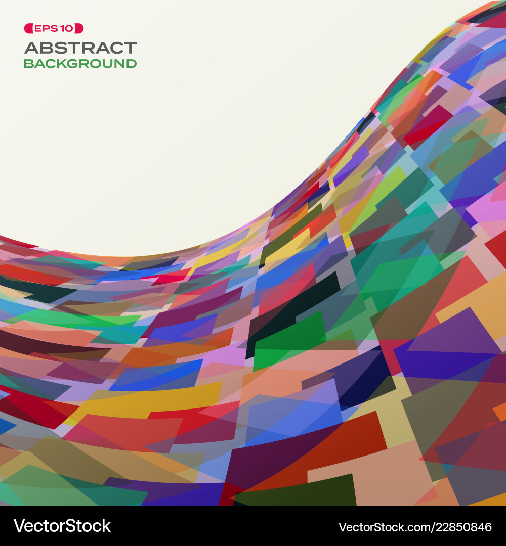 Abstract of colorful square geometric pattern Abstract of colorful square geometric pattern vector image