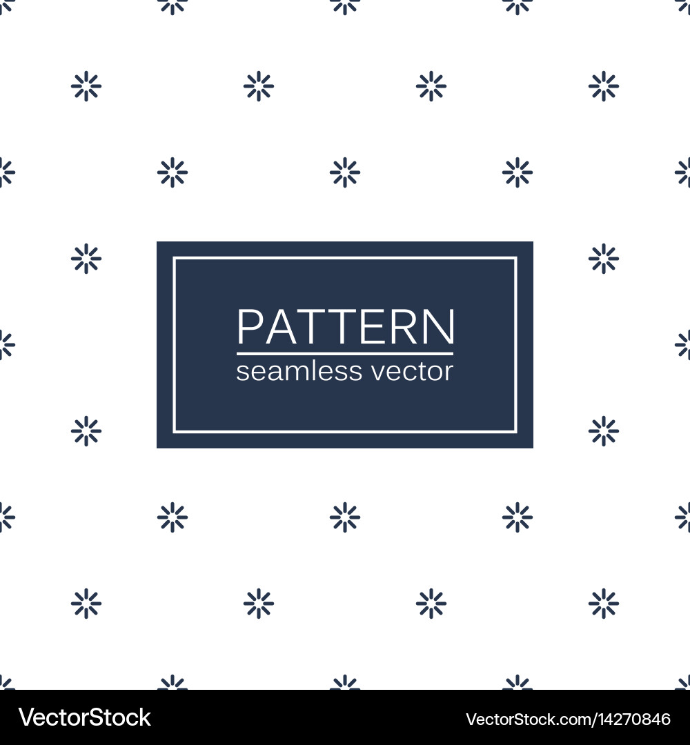 Circles seamless minimalistic pattern vector image