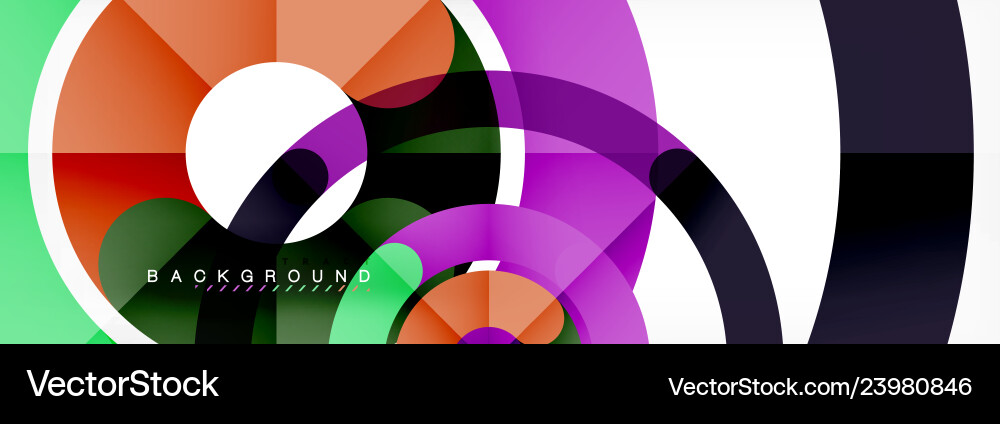 Circular lines design background Circular lines design background vector image