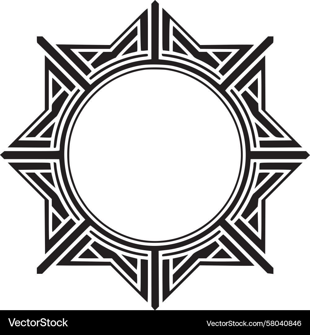 Dynamic Starburst Pattern Vector Image