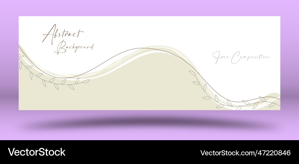 Handmade background layout with arbitrary shapes vector image