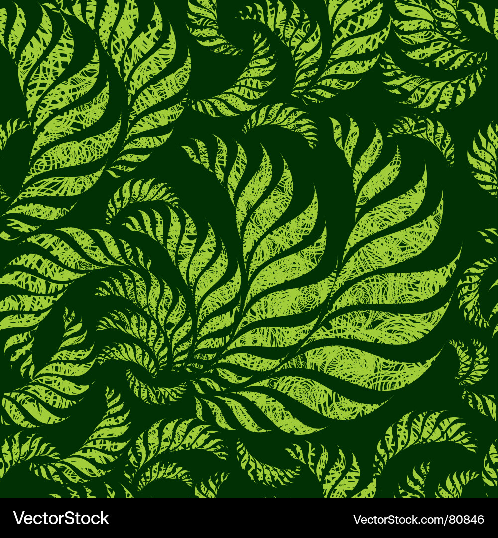 Seamless grunge floral pattern Royalty Free Vector Image