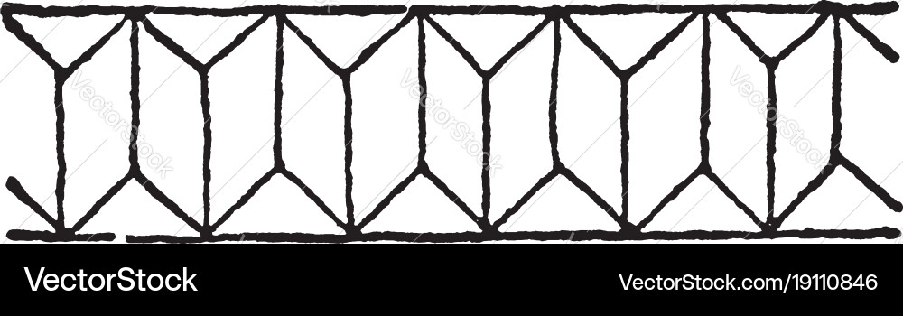 Y form the most famous of mongolian patterns Vector Image