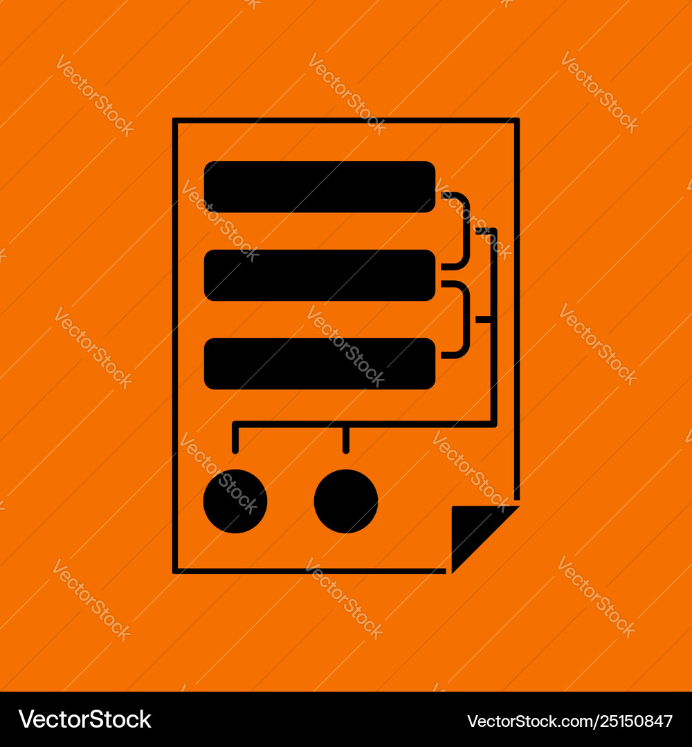 Code map icon vector image