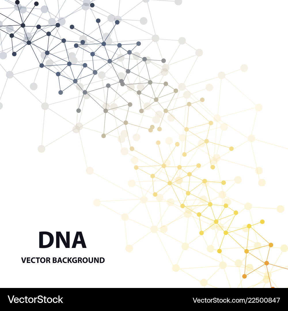 Dna sequence shiny background science eps10 Dna sequence shiny background science eps10 Vector Image