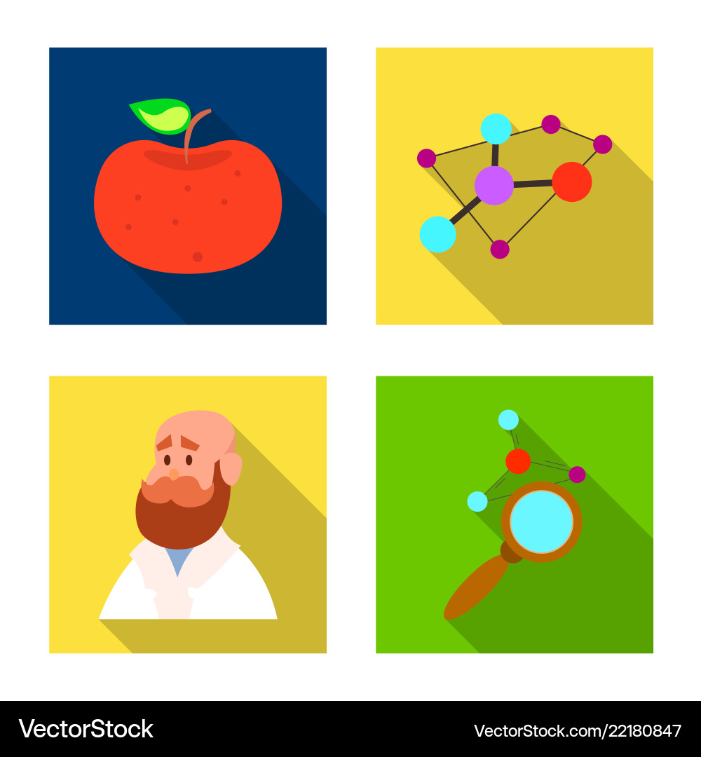 Isolated object of and logo collection Isolated object of and logo collection Vector Image