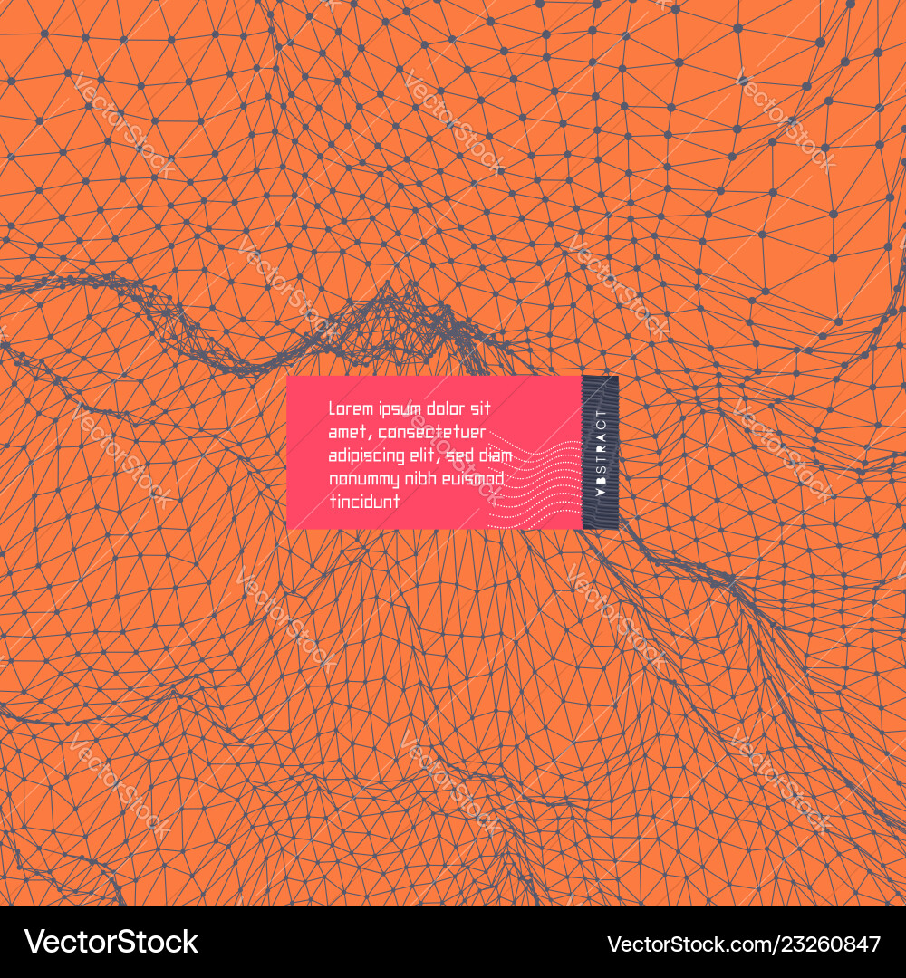 Lattice structure science or technology Lattice structure science or technology vector image