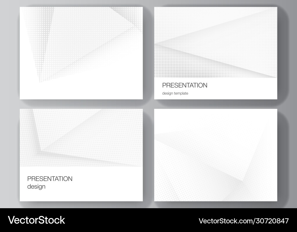 Layout presentation slides design Layout presentation slides design vector image