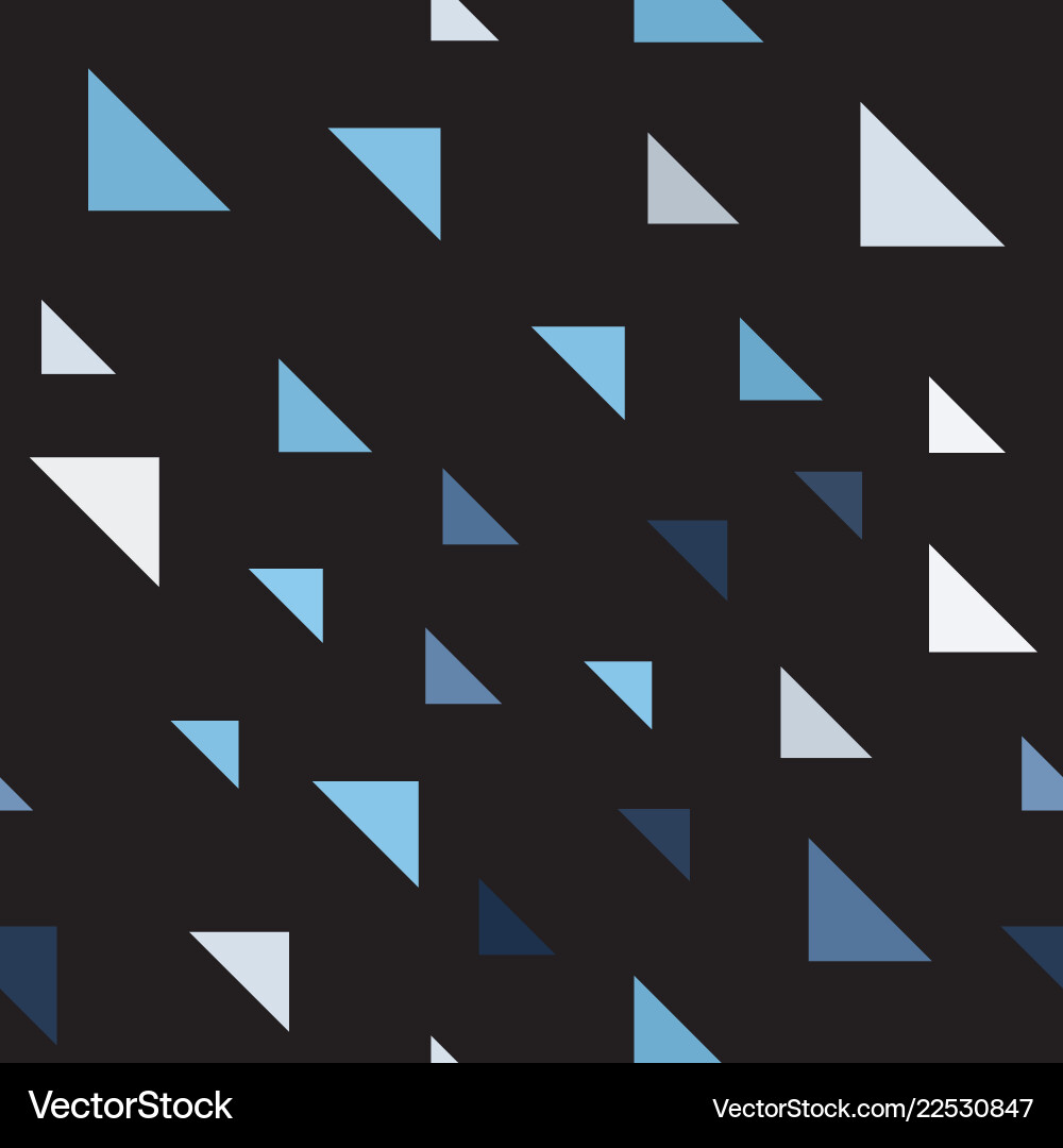 Right triangle pattern seamless Vector Image