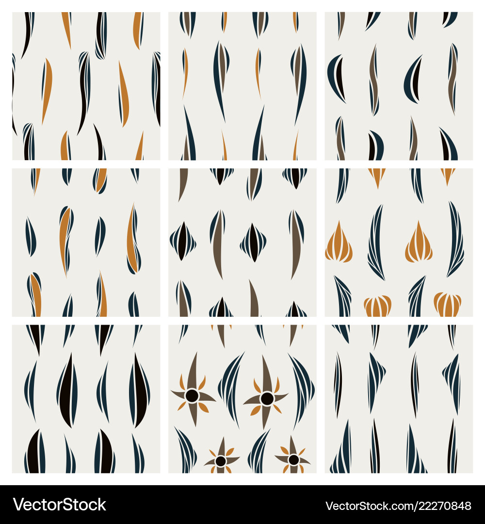 Abstract simple pattern hand drawn for your design vector image