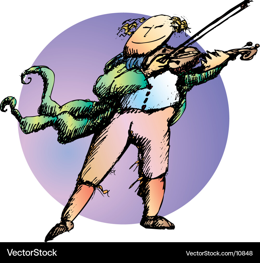 Orchestral Performance Vector Image