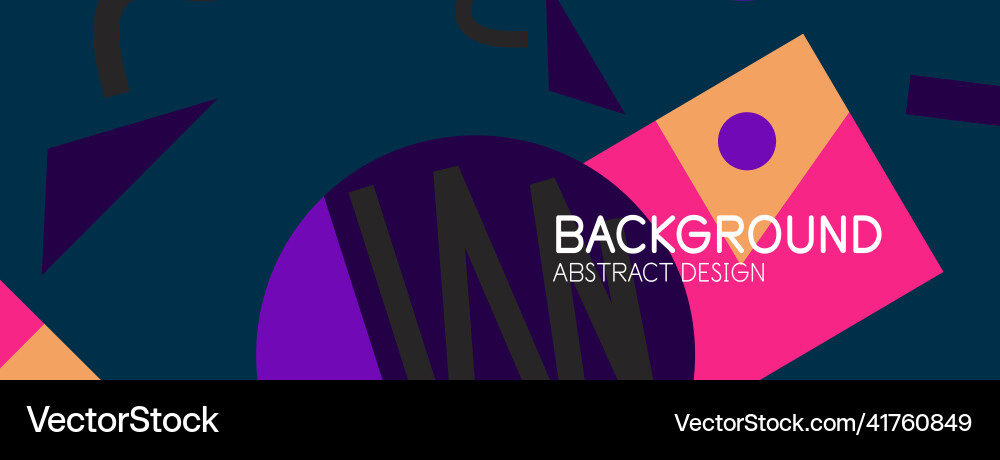 Abstract background blocks lines triangles Abstract background blocks lines triangles vector image