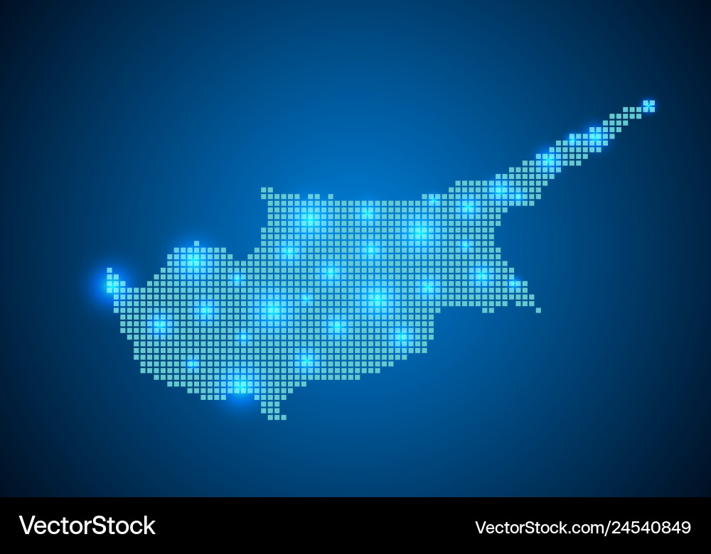 Abstract blue background with map internet line Abstract blue background with map internet line vector image