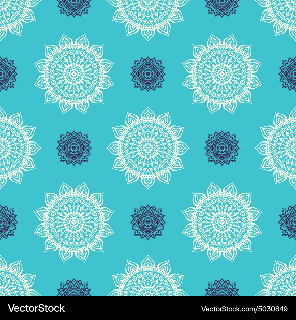 Abstract ethnic background seamless pattern Vector Image