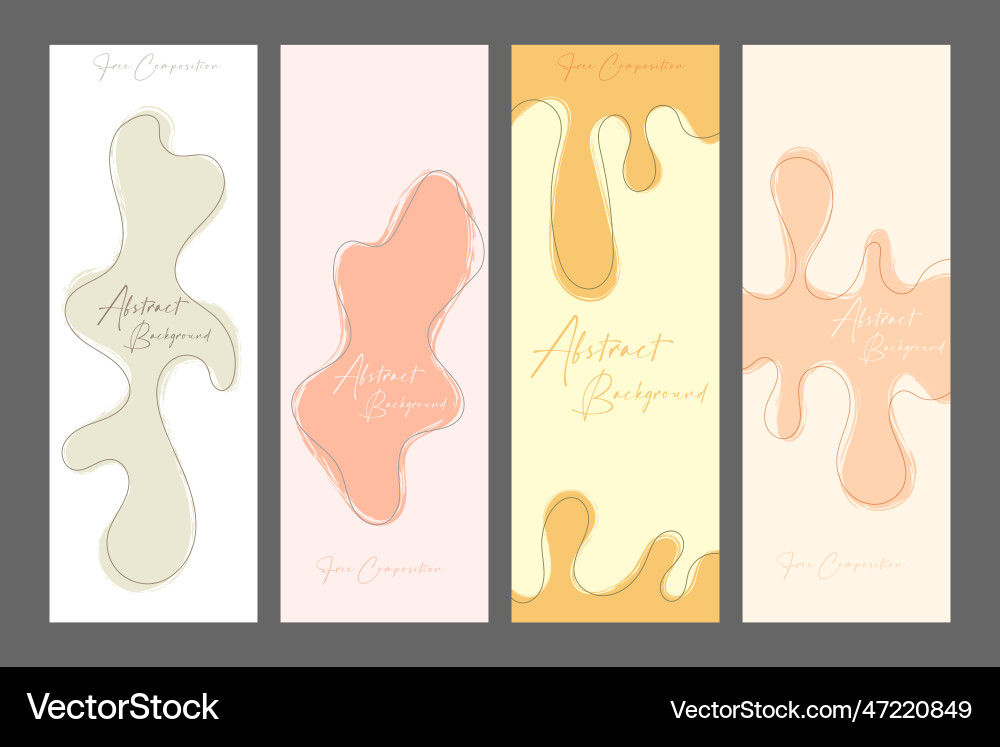 Handmade background layout with arbitrary shapes Handmade background layout with arbitrary shapes vector image