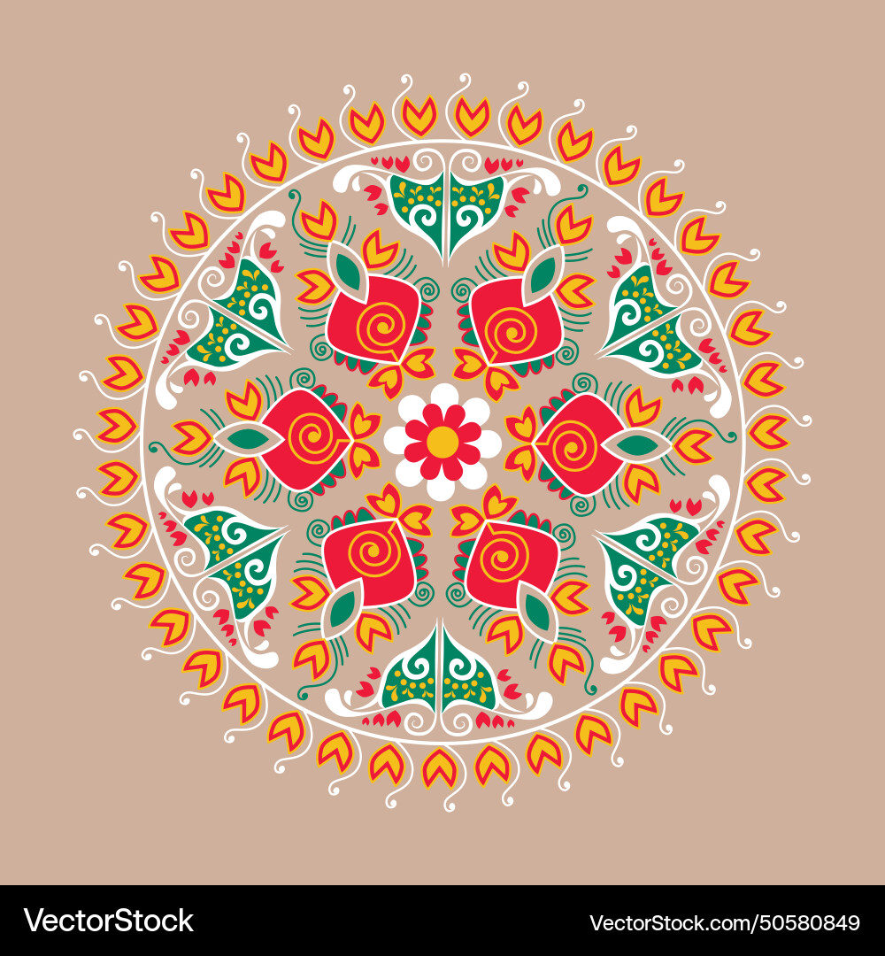 Mandala 03 vector image