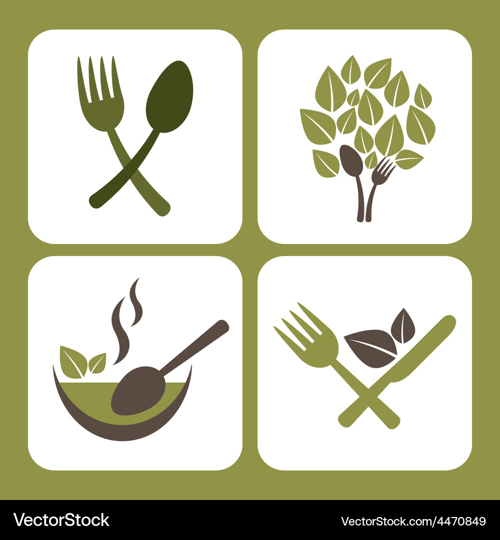 Vegan menu Royalty Free Vector Image - VectorStock