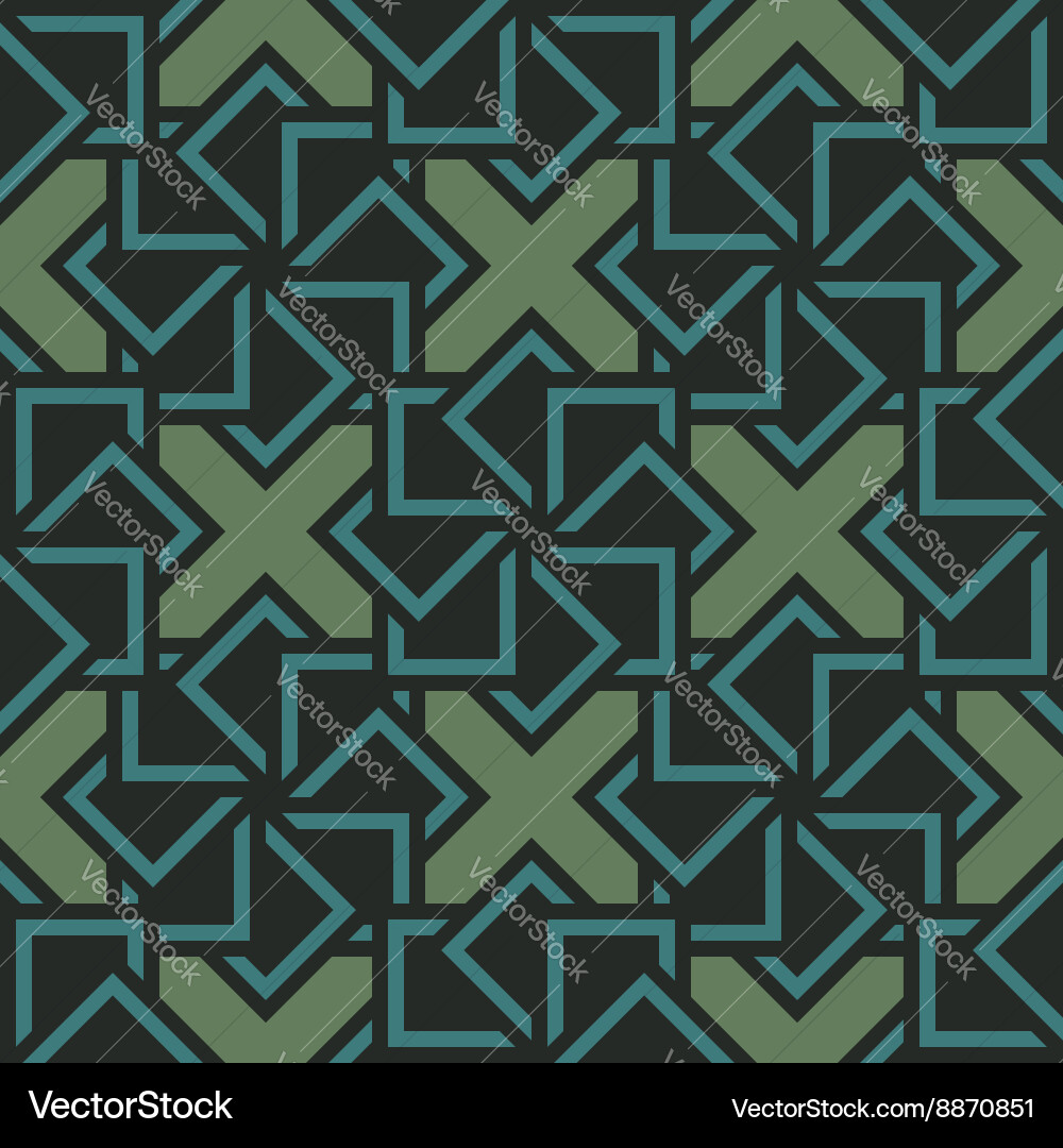 Abstract seamless pattern triangle mosaic vector image