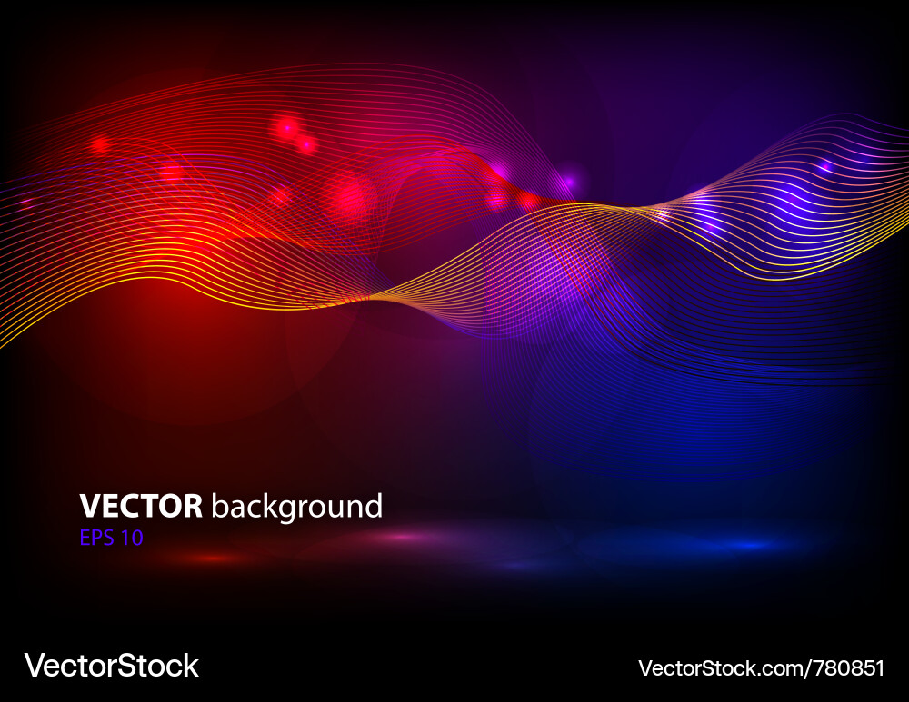 Dynamic Color Gradient Background vector image