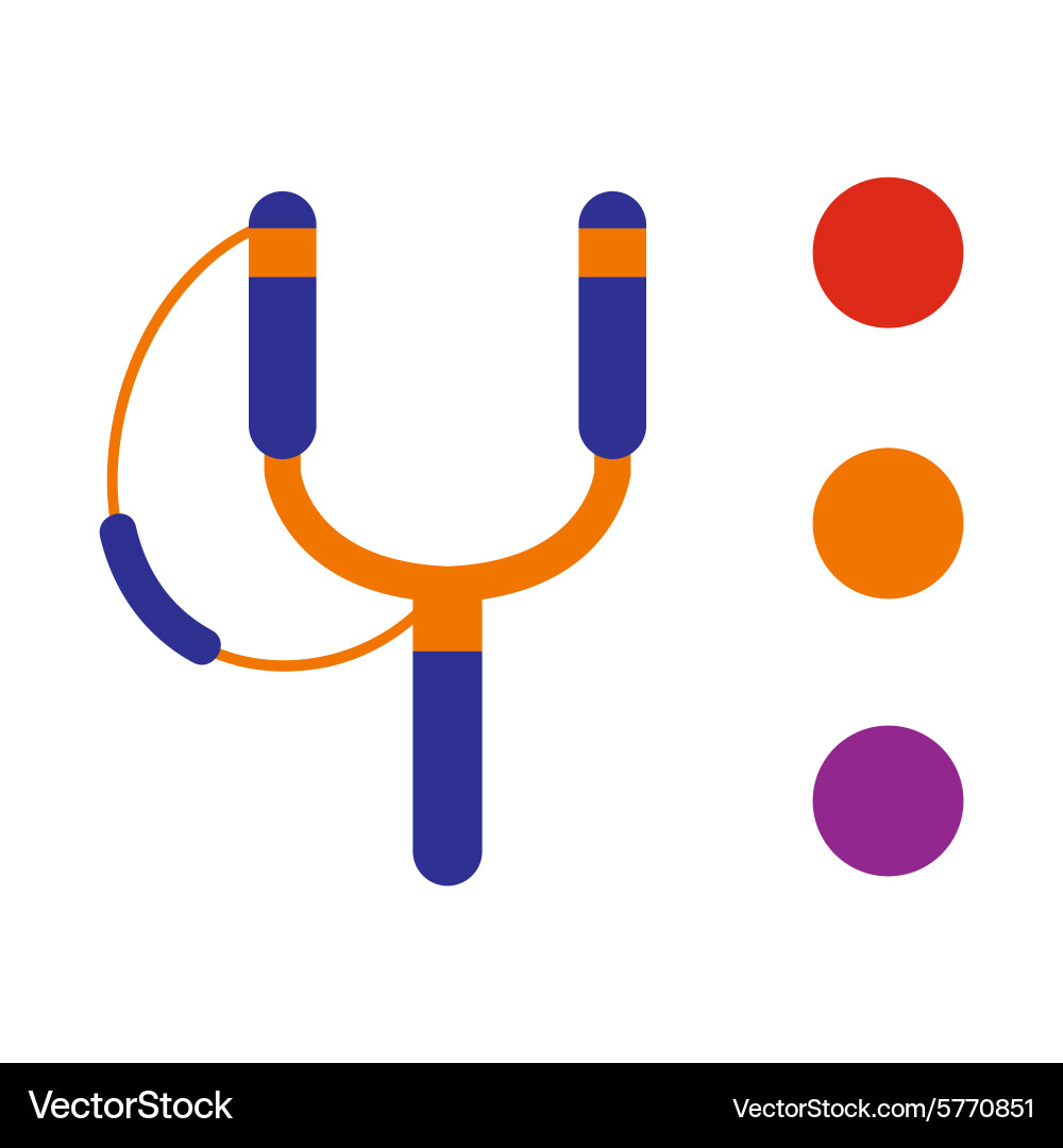 Flat with shadow icon and mobile application Vector Image