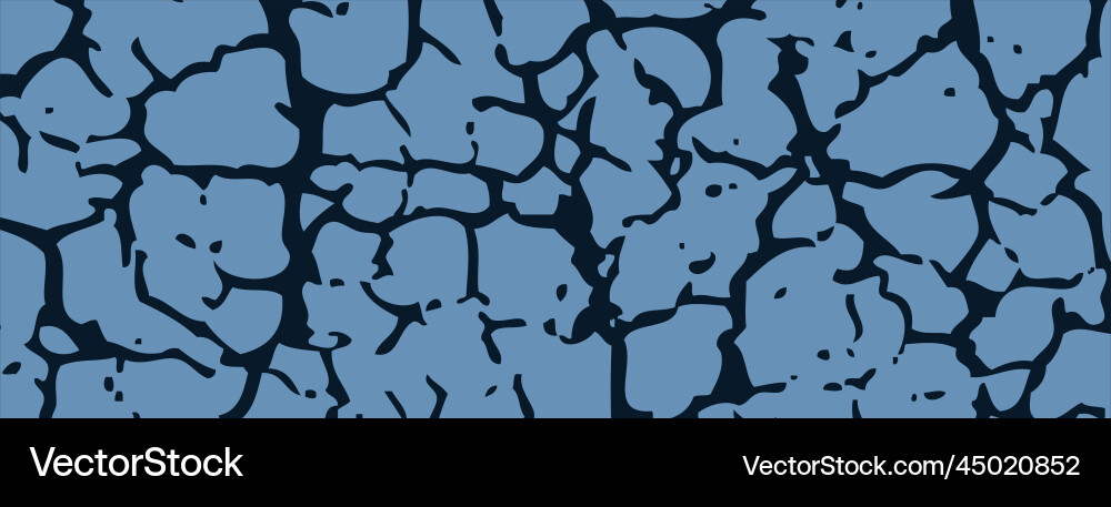 Crackle Texture Patterns Vector Image