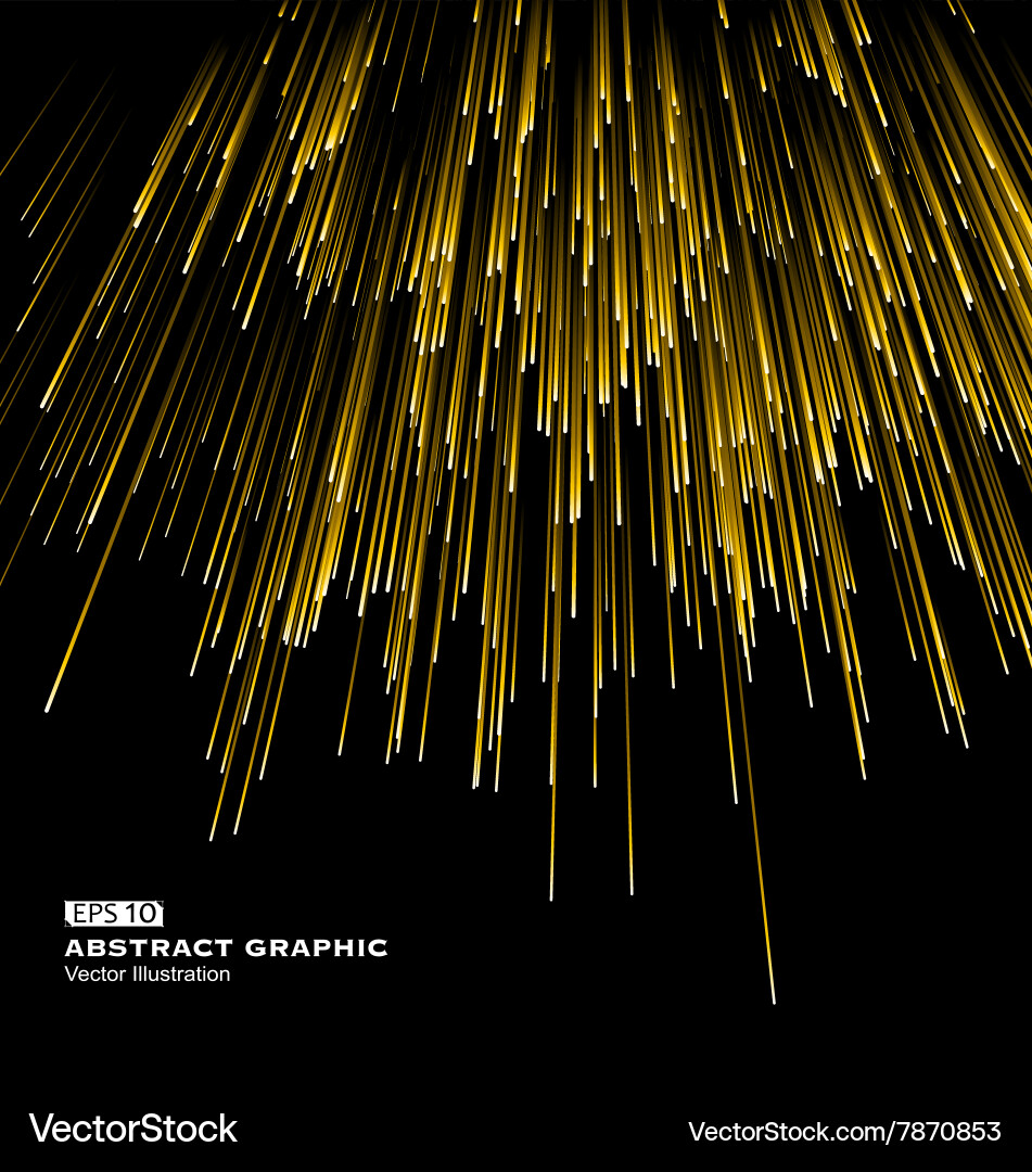 Abstract Particle Stream Vector Image