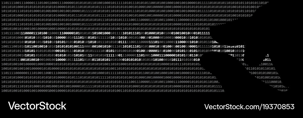 Hacker and password vector image