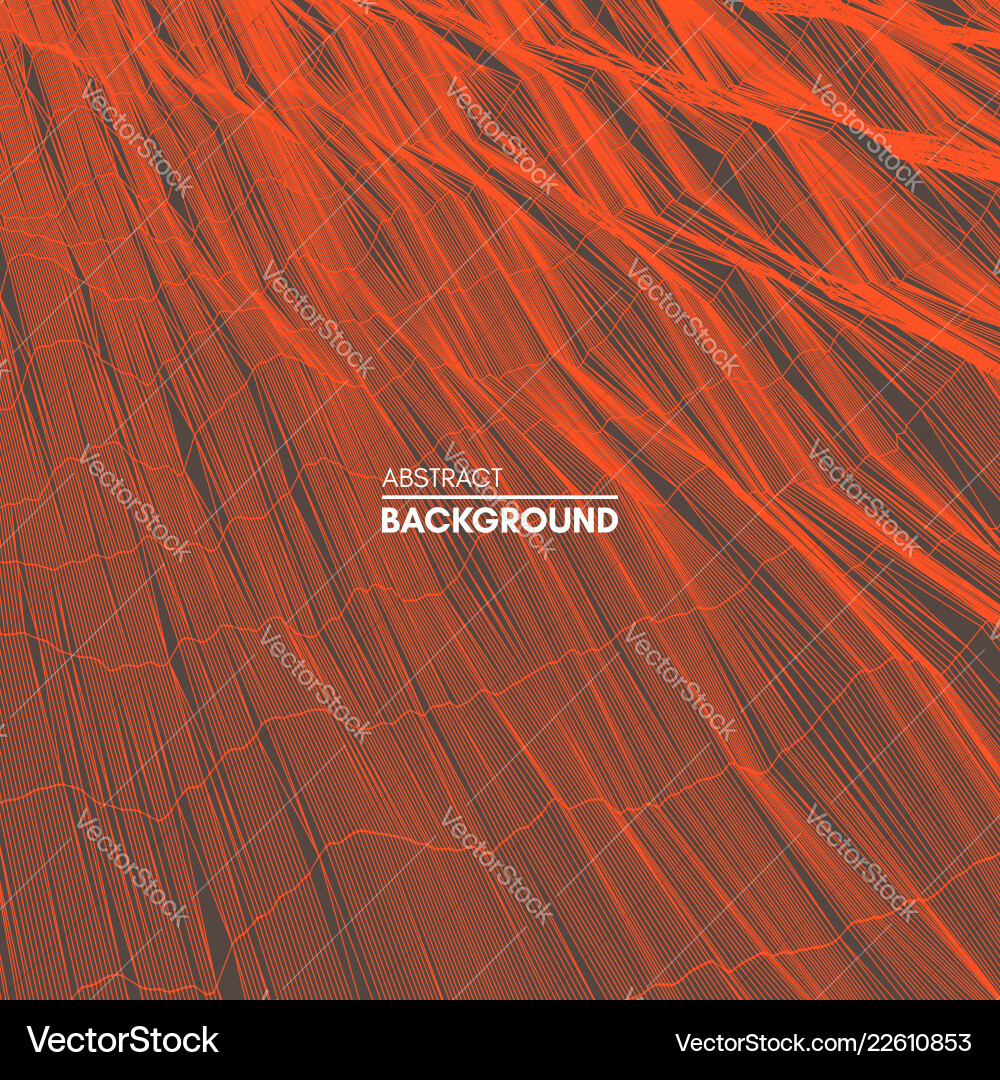 Lattice structure science or technology vector image