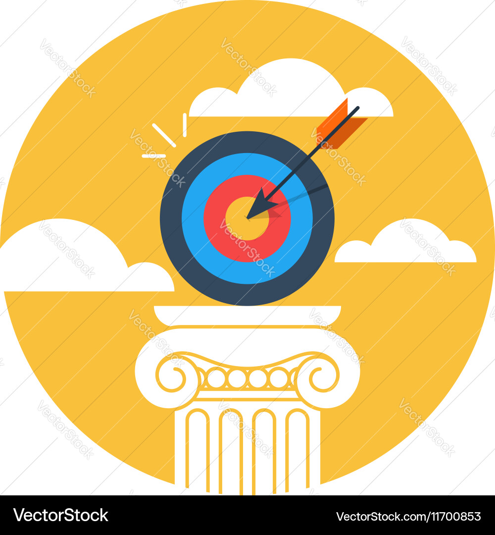 Winner concept achievement award best performance Vector Image