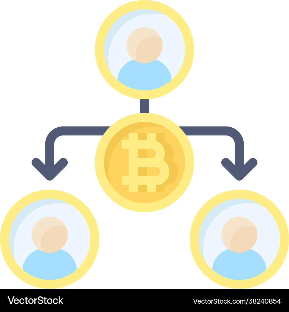 Double spending icon cryptocurrency related – Royalty-Free Vector |  VectorStock