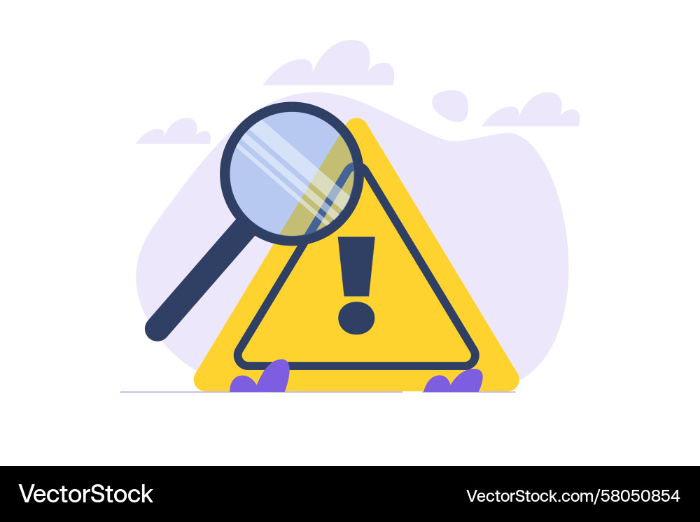 Risk Analysis & Problem Solving Vector Image