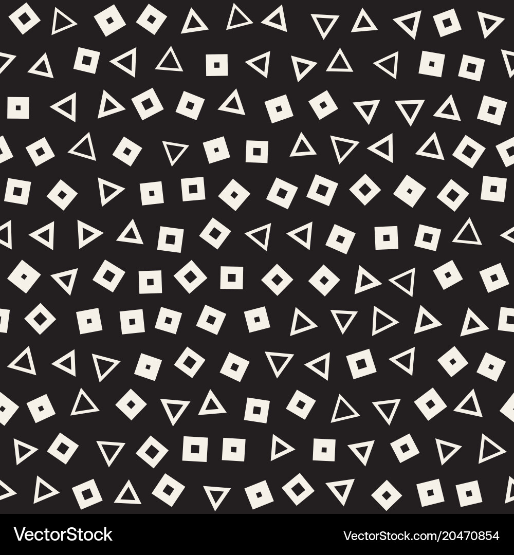 Seamless chaotic patterns randomly scattered Vector Image