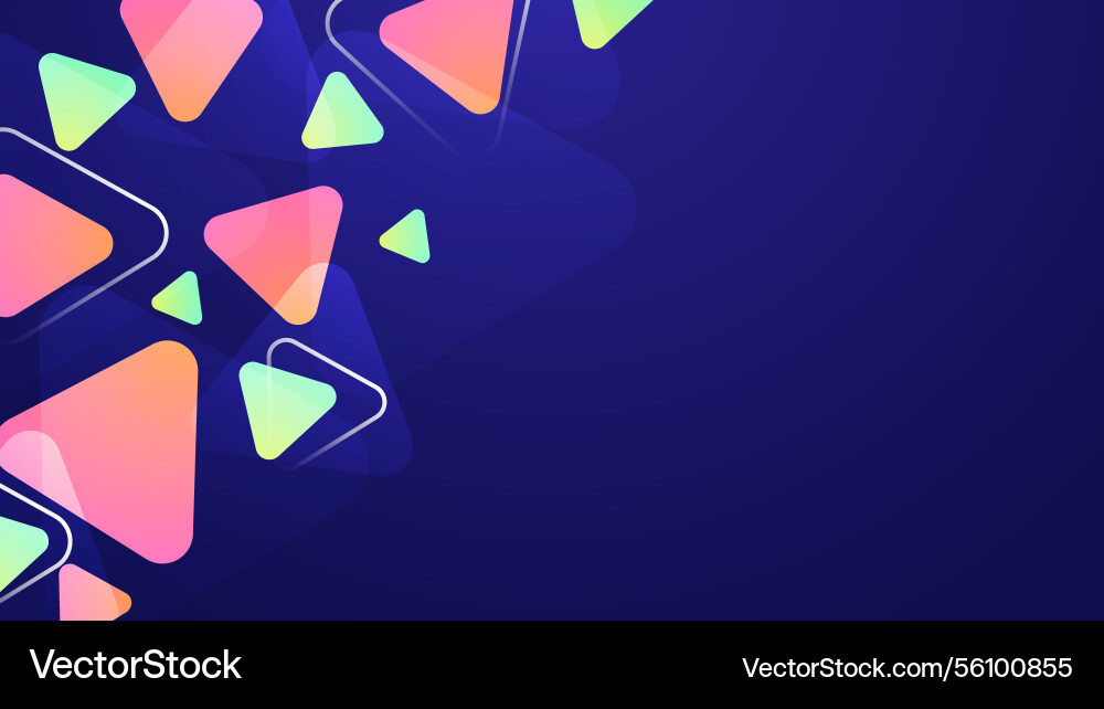 Abstract geometric background with gradient Abstract geometric background with gradient Vector Image