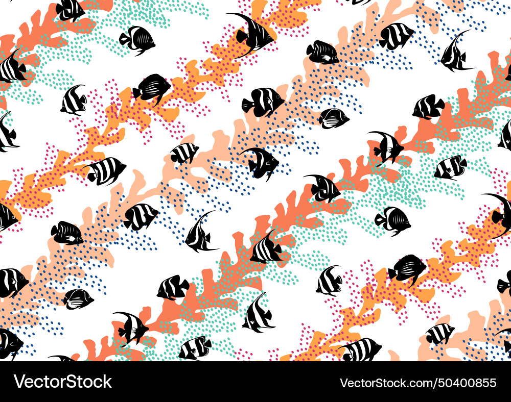 Halfdrop pattern with interwined seaweed abstract Halfdrop pattern with interwined seaweed abstract vector image