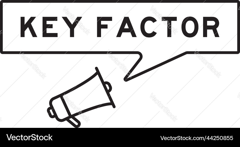 Megaphone icon with speech bubble in word key Megaphone icon with speech bubble in word key Vector Image