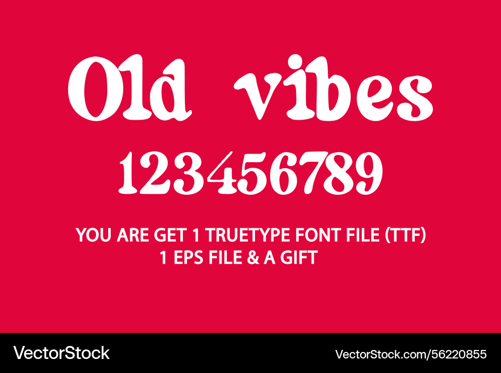 Old vibes Vector Image