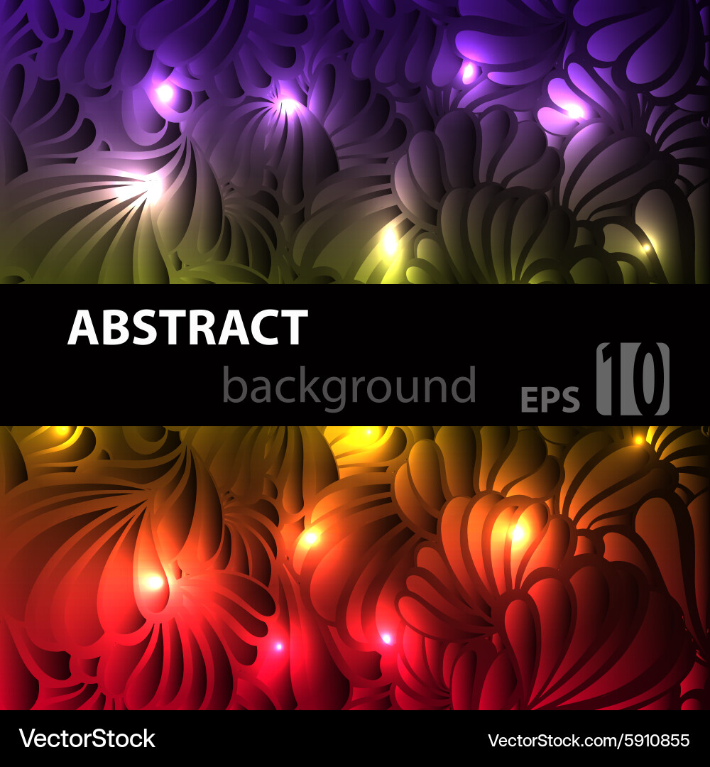 Sea shell pattern on a background eps vector image