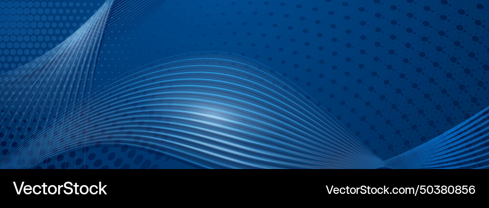 Abstract background of halftone dots and curved Abstract background of halftone dots and curved vector image