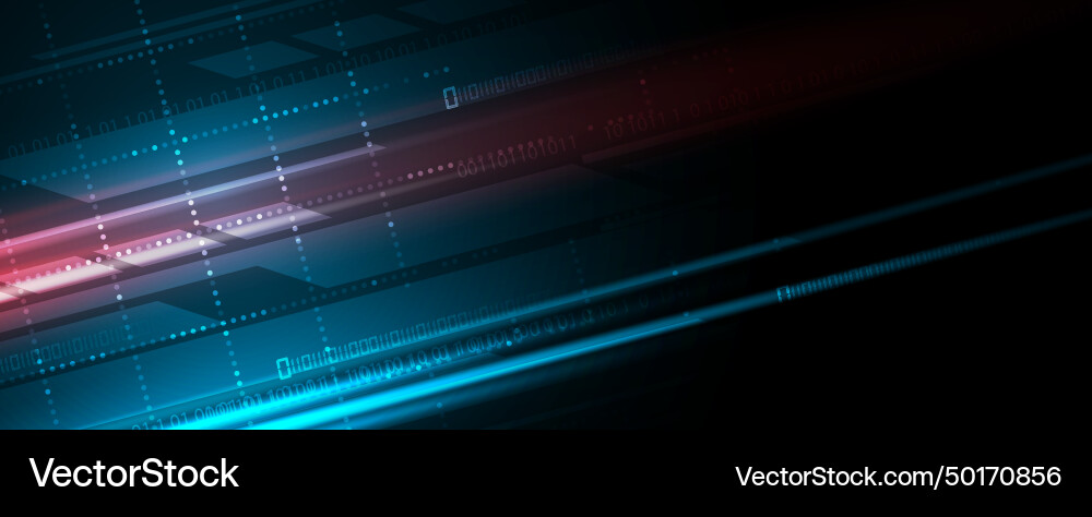 Abstract data background futuristic technology Abstract data background futuristic technology vector image