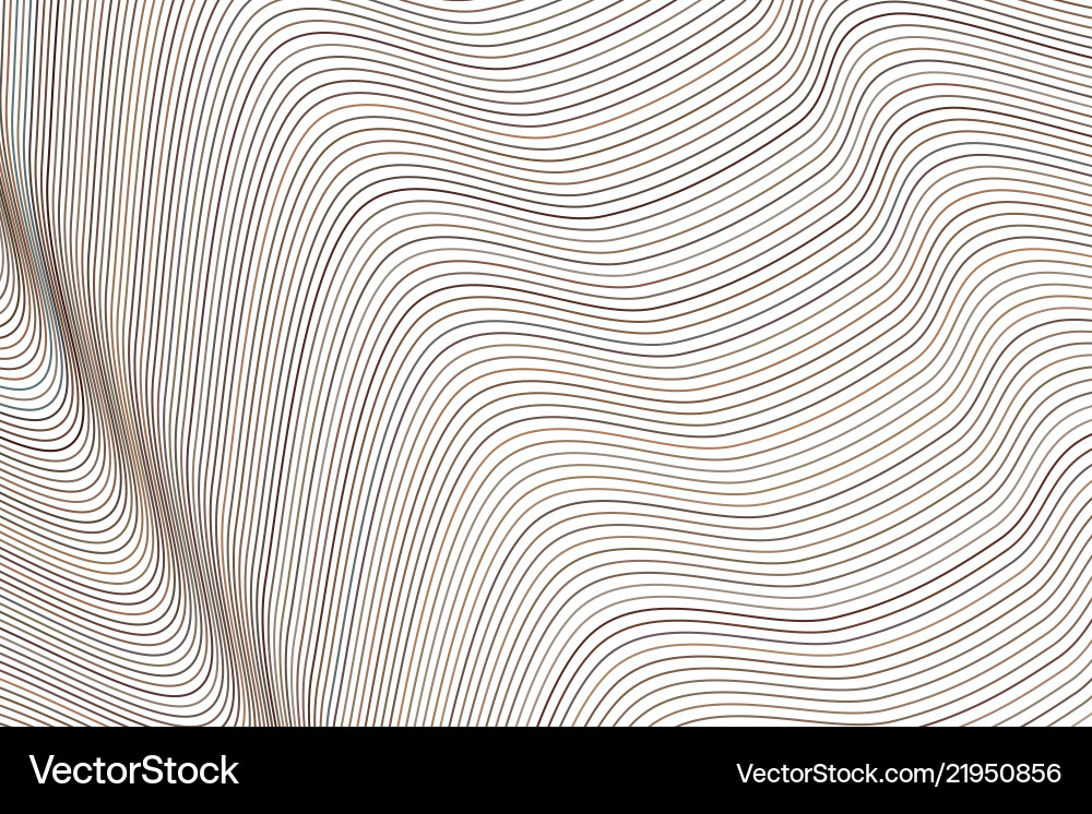 Shape of line curve wave abstract geometric Vector Image