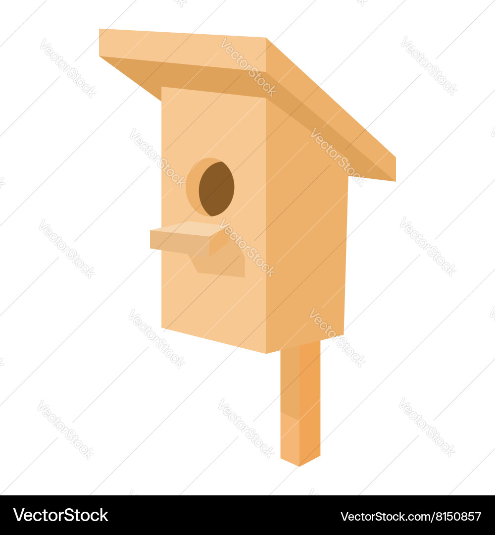 Nesting box icon cartoon style Vector Image