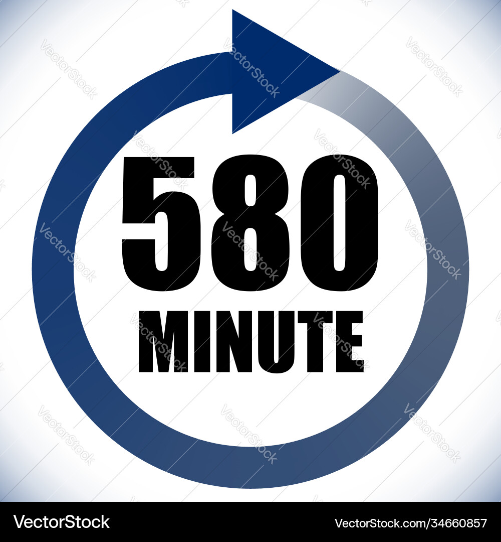 Numbers numerals dial time duration and schedule Numbers numerals dial time duration and schedule vector image