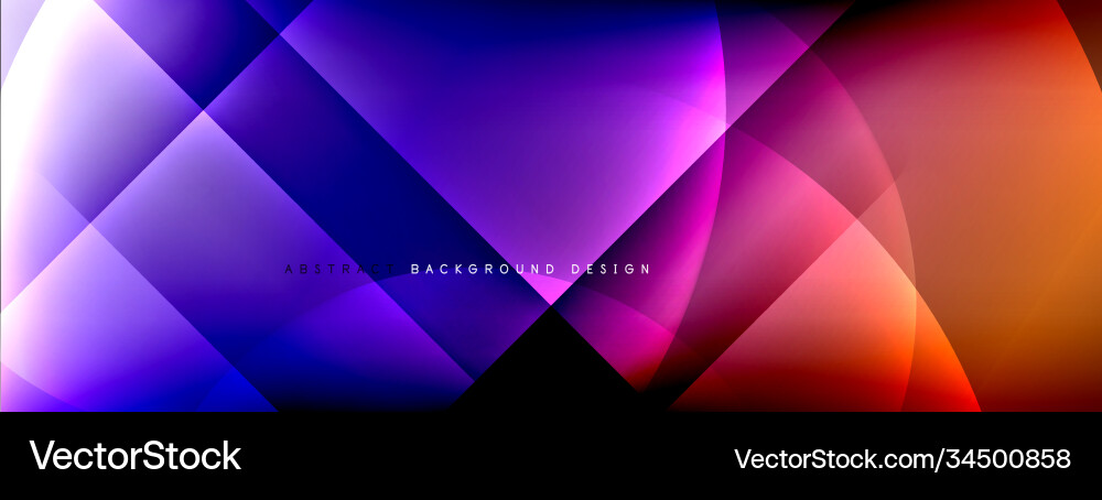 Abstract background - circle and cross Vector Image