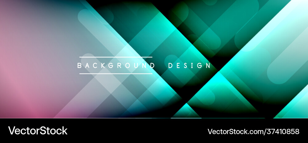Dynamic lines abstract background 3d shadow Vector Image