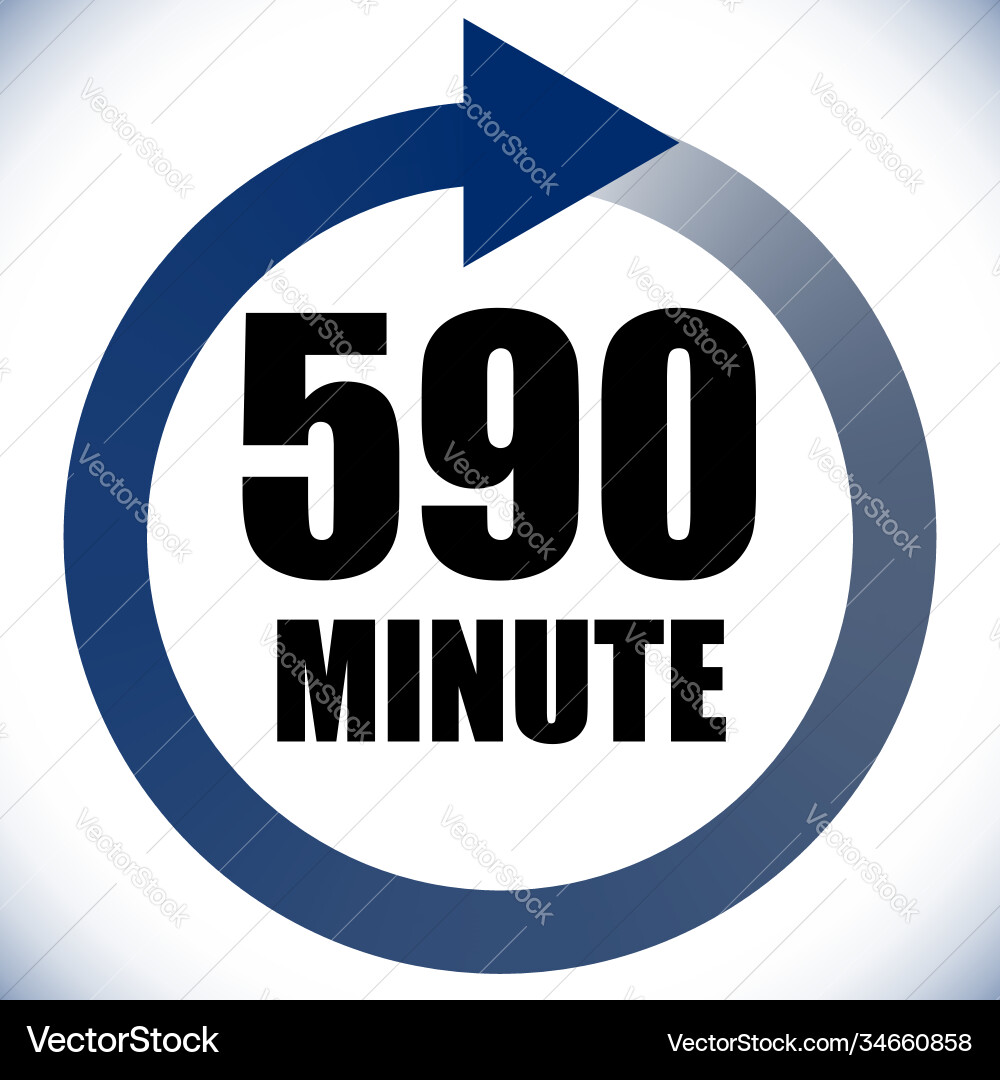 Numbers numerals dial time duration and schedule Numbers numerals dial time duration and schedule vector image