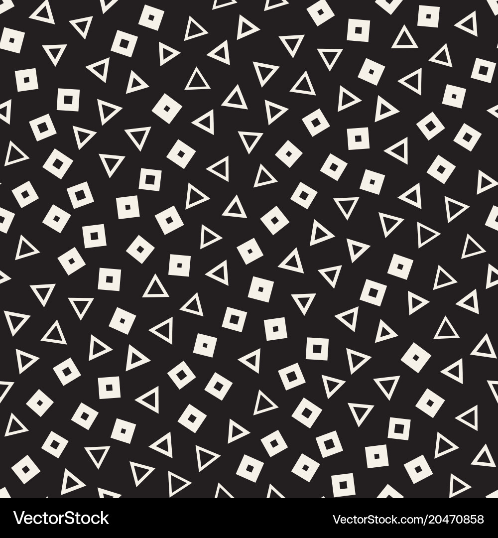 Seamless chaotic patterns randomly scattered Vector Image
