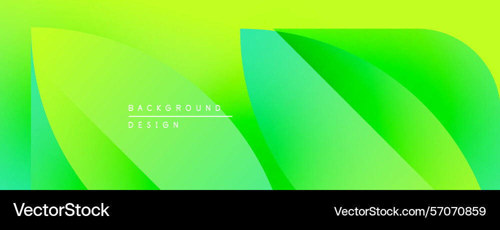 Abstract green gradient background overlapping Abstract green gradient background overlapping vector image