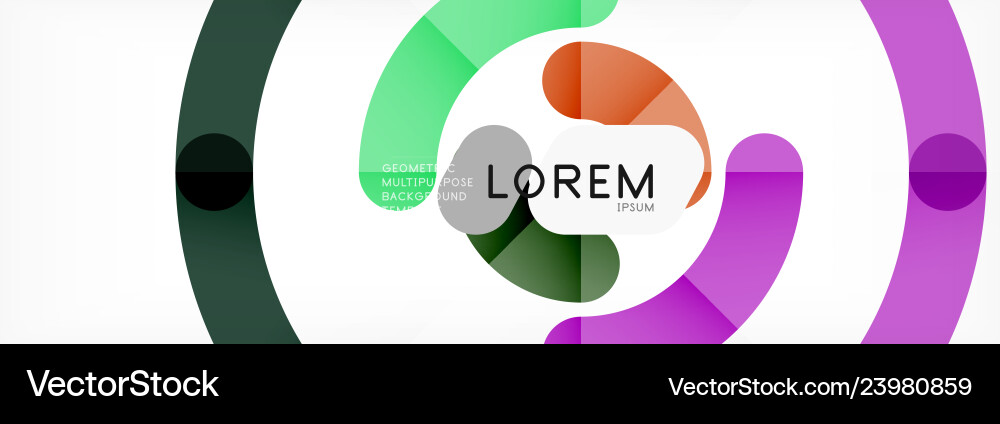 Circular lines design background Circular lines design background vector image