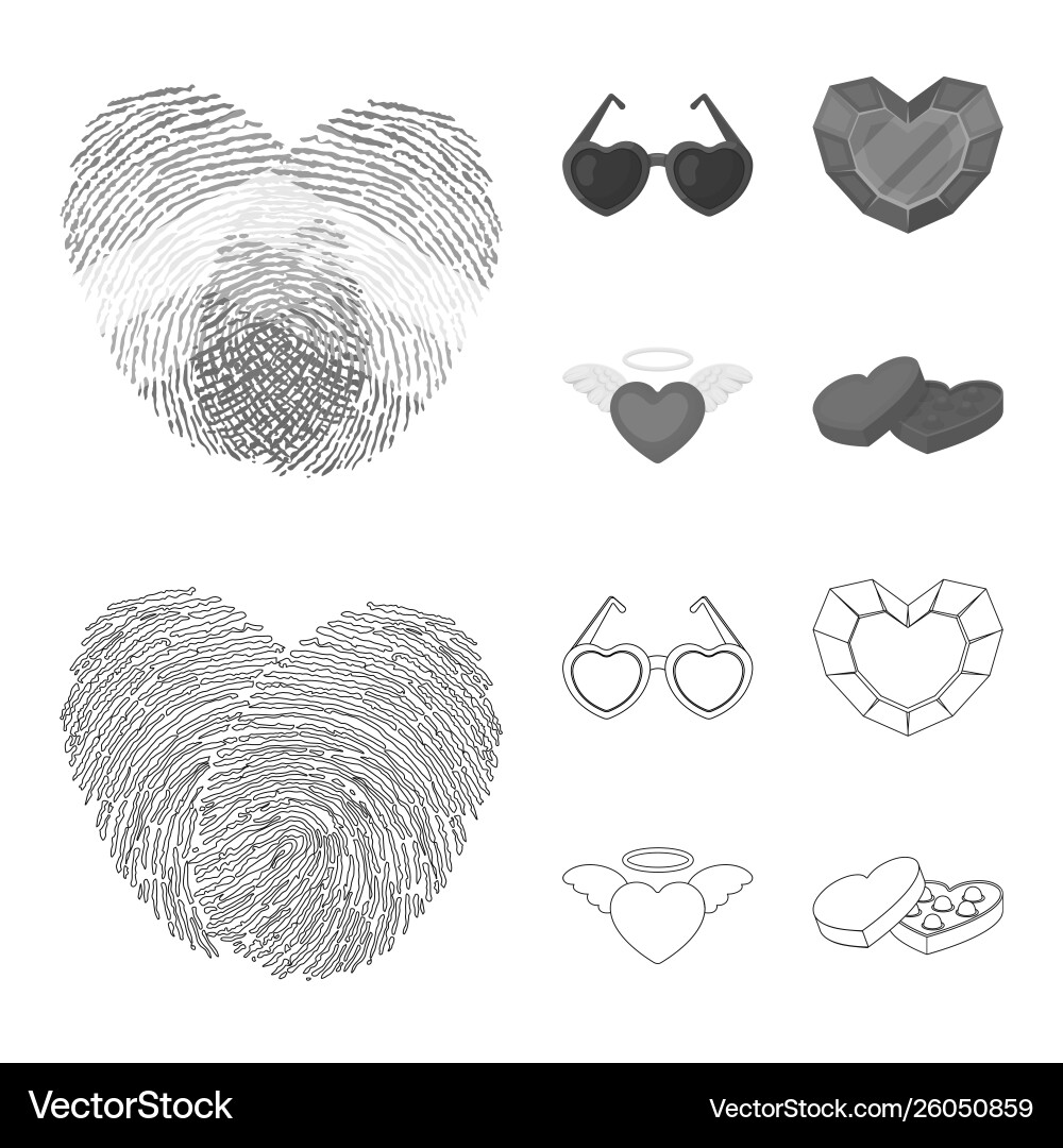 Isolated object abstract and shape icon set vector image